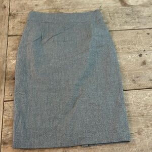 Antonio melani gray long pencil skirt